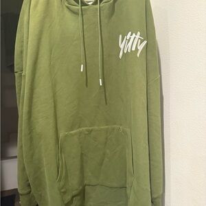 YITTY Olive Green Men's Hoodie